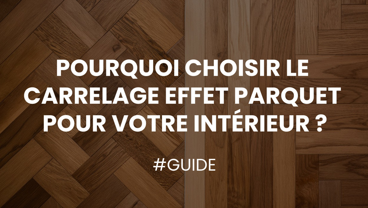 Le carrelage effet parquet pour votre intérieur